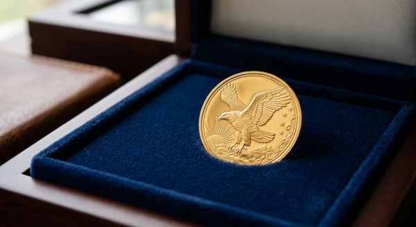 Découvrez la mini-Eagle : 5 dollars or à collectionner